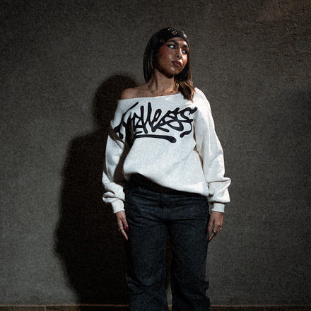 White Endless Off-Shoulder