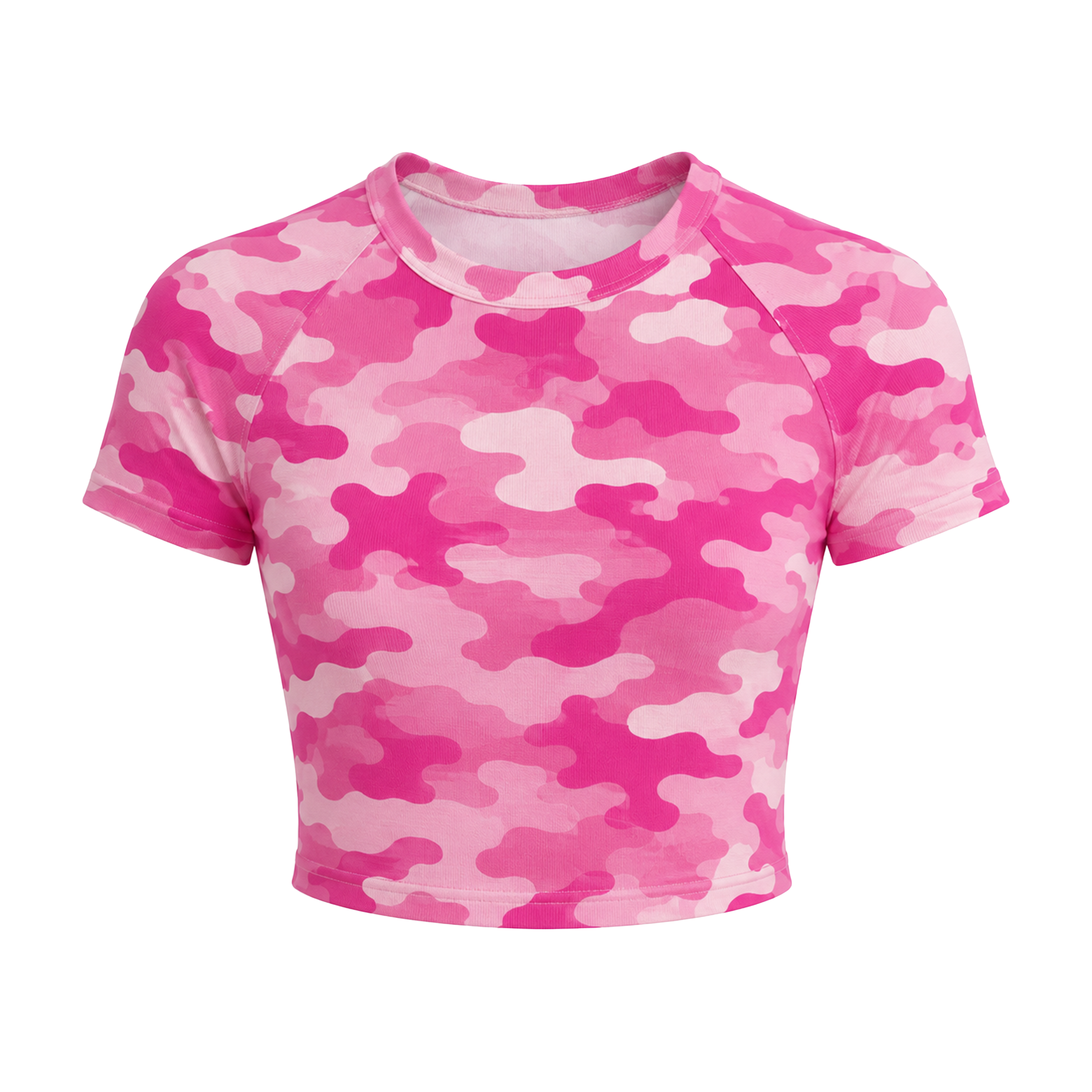 Pink Camo Baby Tee