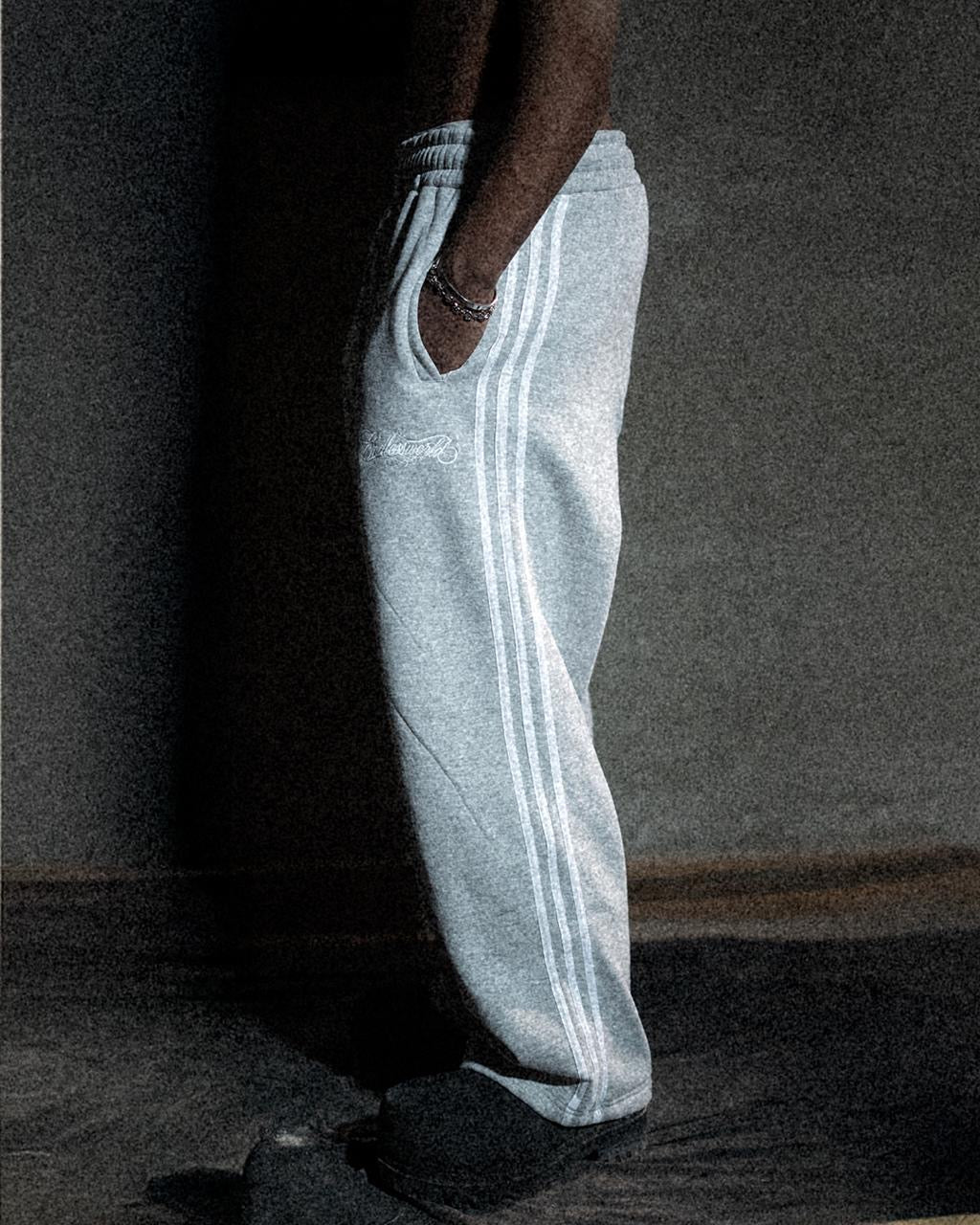 Strip Light Grey pants