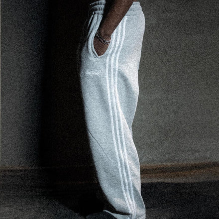 Strip Light Grey pants